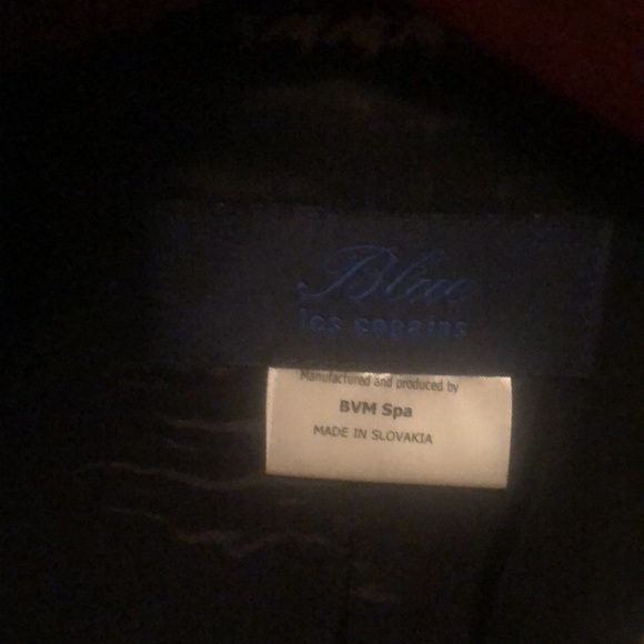 Les Copains Women's Blazer Size 44 Italy Wool Angora Blend Medium 12 U… - Picture 9 of 12